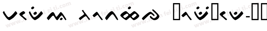 media Gothic Modified字体转换